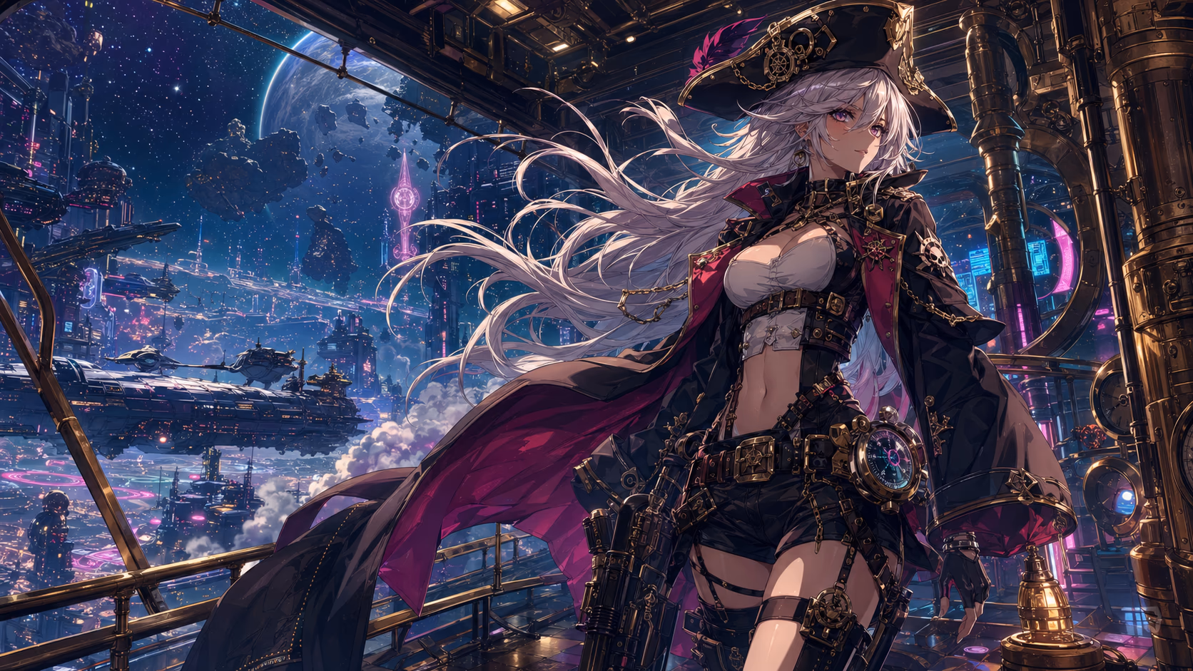 Suki, your space-pirate captain